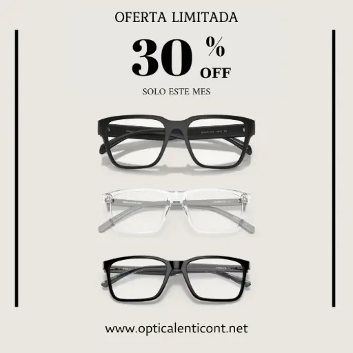 ¡Oferta! Obtén 30%OFF en monturas